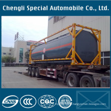 40FT Container 40000liter Chemical Container Tank Trailer